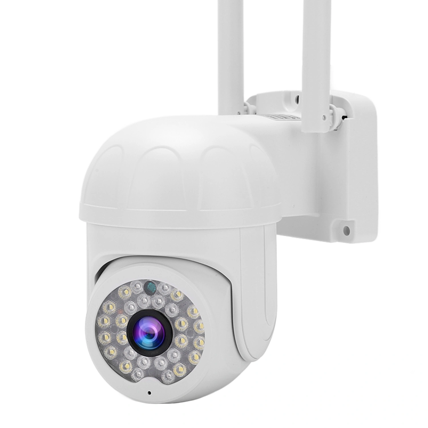 Wireless Surveillance Camera Rainproof Dustproof Panoramic Monitoring Intelligent Alarm Security Webcam 100-240VEU Plug