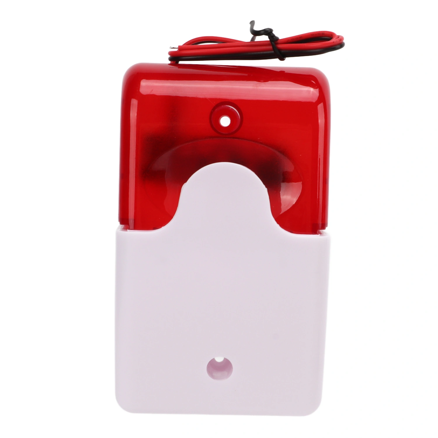 Sound Light Alarm Red Flash Good Insulation Impact Resistant Security Warning Device220V