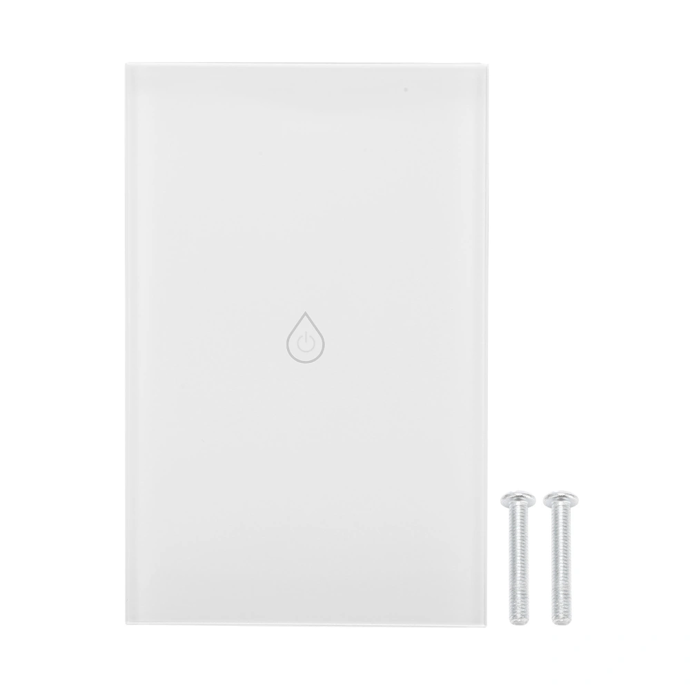 Smart WiFi Boiler Touch Switch Timer Schedules Wireless APP Phone Voice Control for Tuya 100‑240VVertical Design