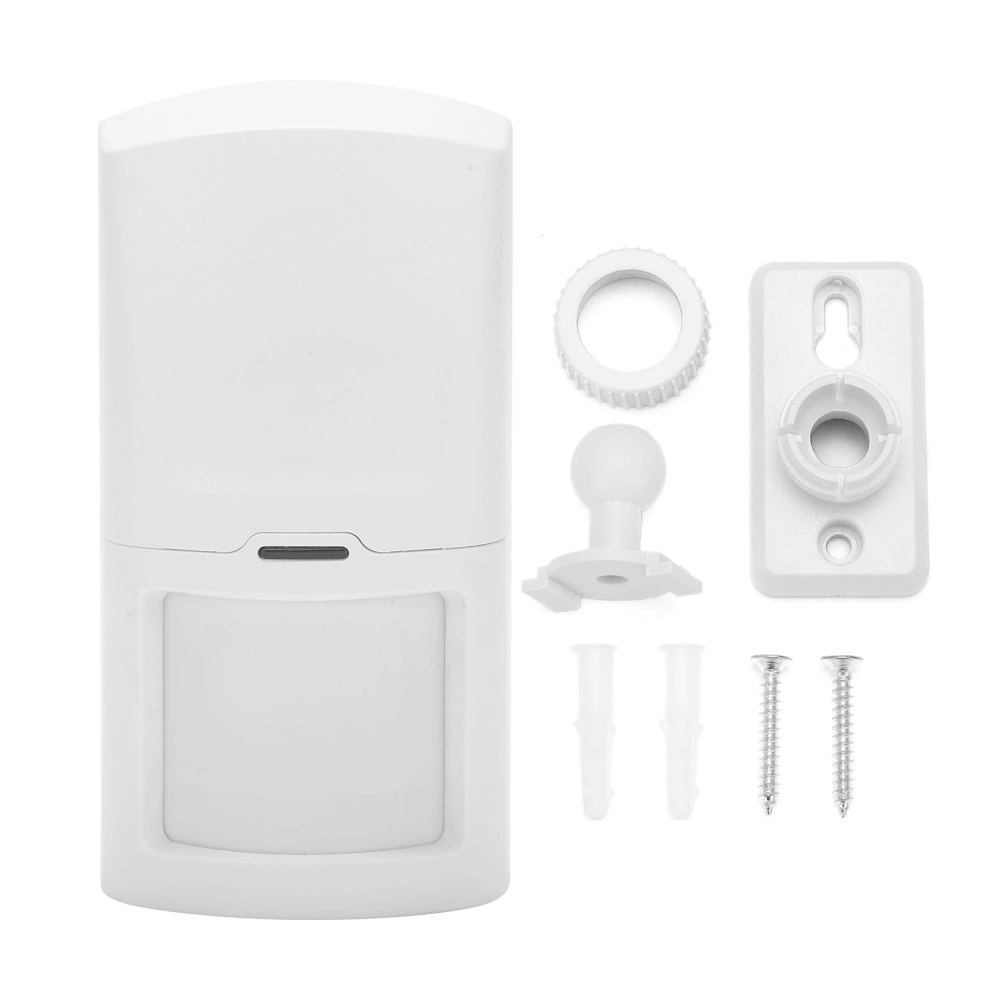 Smart Wireless PIR Sensor 110° Wide View Angle Remote Infrared Alarm for Factory Warehouse