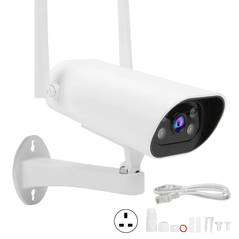 Outdoor Security Camera 4MP 2.4/5GHz Dual Band Wireless Infrared Night Vision AC 100-240VUK Plug