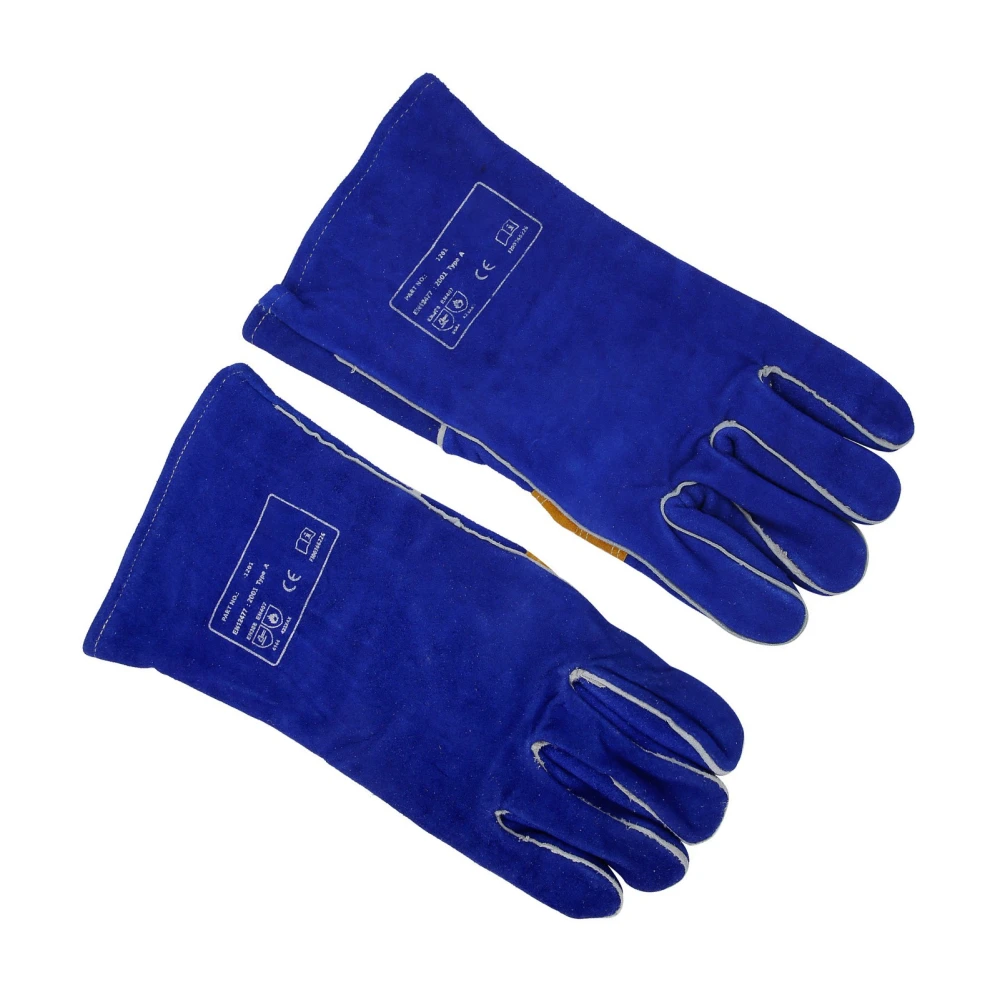 1 Pair Welding Gloves Cut Proof Heat Resistant Breathable Hands Protection for Cutting Handling