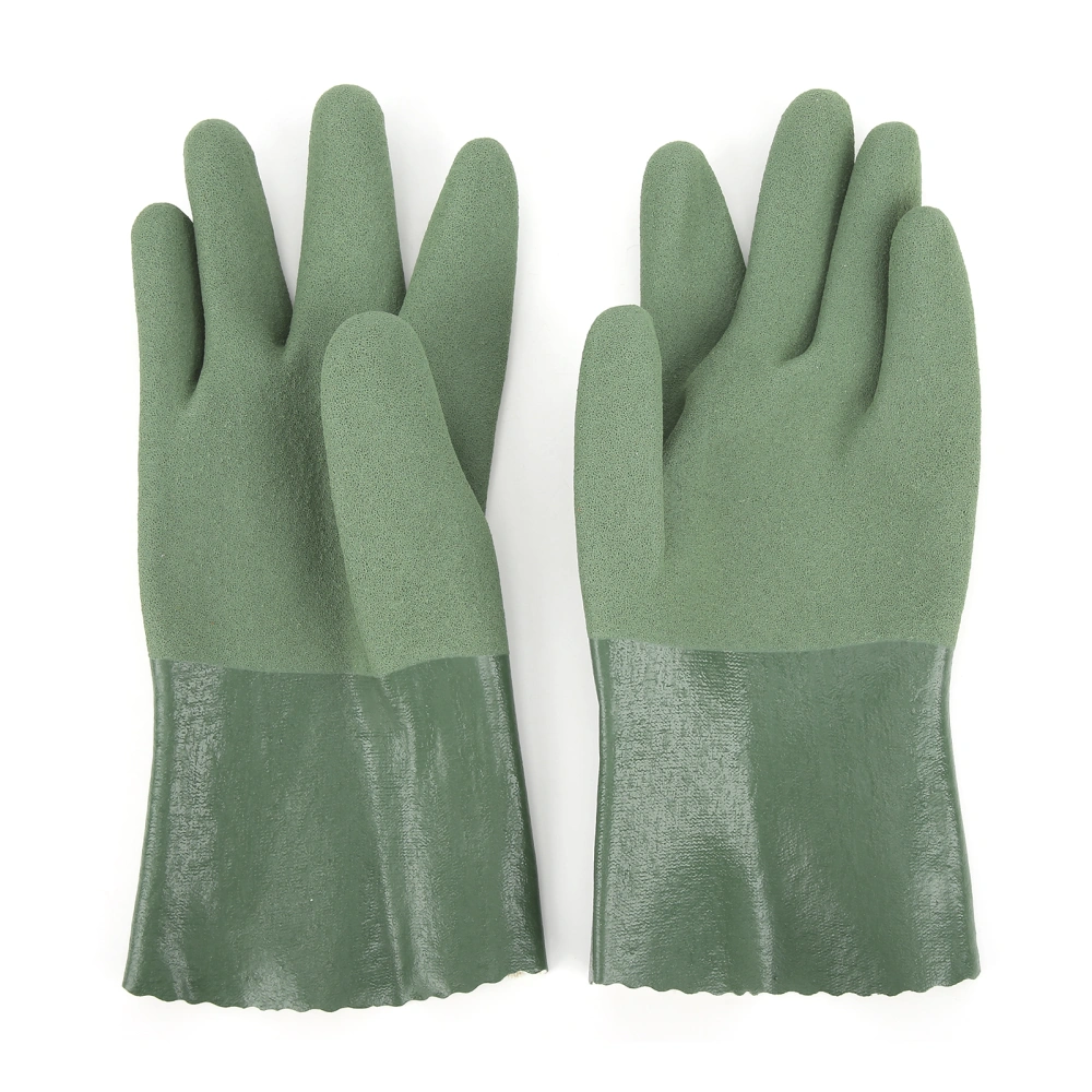 1 Pair Nitrile Rubber Gloves Oil Proof Hands Safety Protection for Gardening Fishing Landscaping AgricultureM