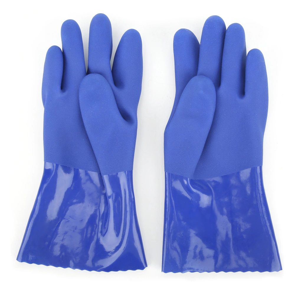 PVC Gloves Double Layer Thicken for Spray Plated Fishing Print Assembly Gardening Cleaning2L