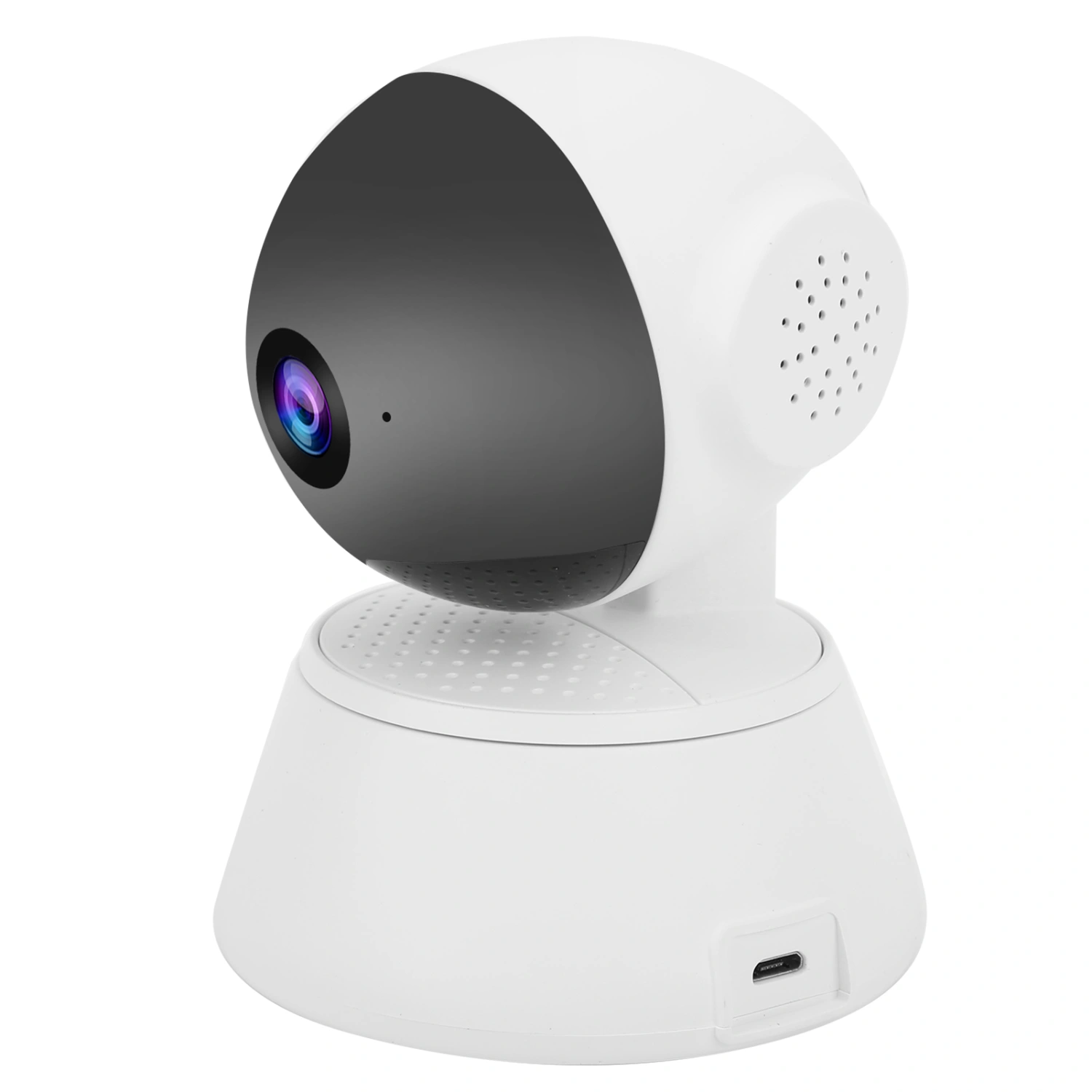 HD IP Wireless Camera WIFI Infrared Night Vision 2‑way Audio Remote Controlled for Dog Pet Baby Indoor SecurityEU Plug