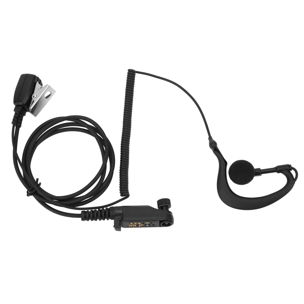 Earphone Dynamic Response Comfortable Universal Earpiece Fit for Hytera PD600 680 PD660 X1P X1E 682G