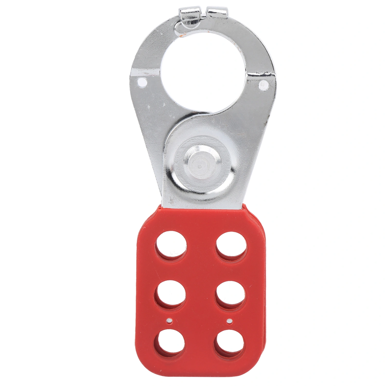 Lockout Hasp Steel Safety Nipper Lock 6 Hole Steel Row Multiple Management Nylon PA