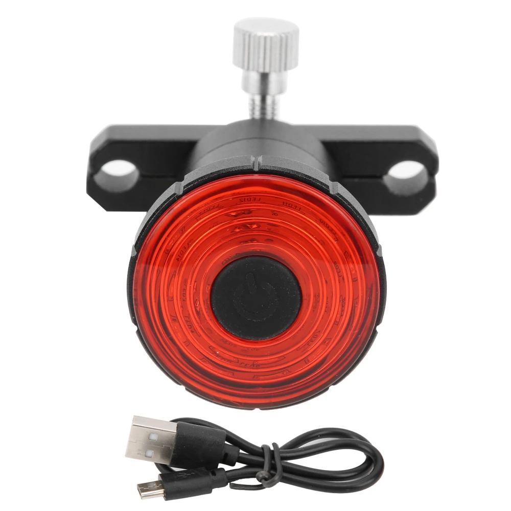 Bicycle Tail Light Automatic Sensing Lamp USB Charging Warning Waterproof for Night Ride