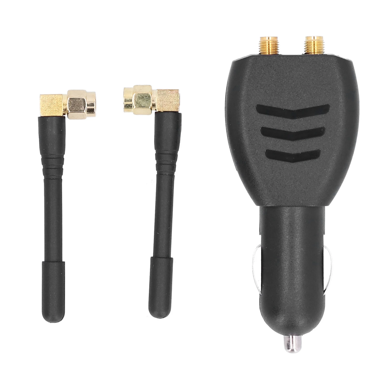 Portable Car Signal Shield GPS BDS Jammer Anti Tracking Positioning with Dual Antenna for Vehicle 12‑24V