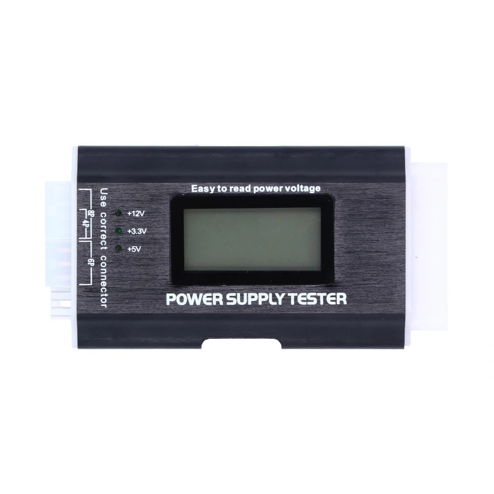 Power Supply Tester Digital Support for PCIE Graphics 6Pin Floppy Disk 8Pin 4Pin Interface