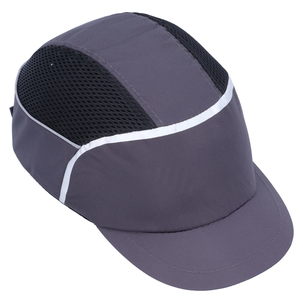 Safety Helmet Mesh Structure Shock Absorption Sun Protection Anti‑Collision Workwear