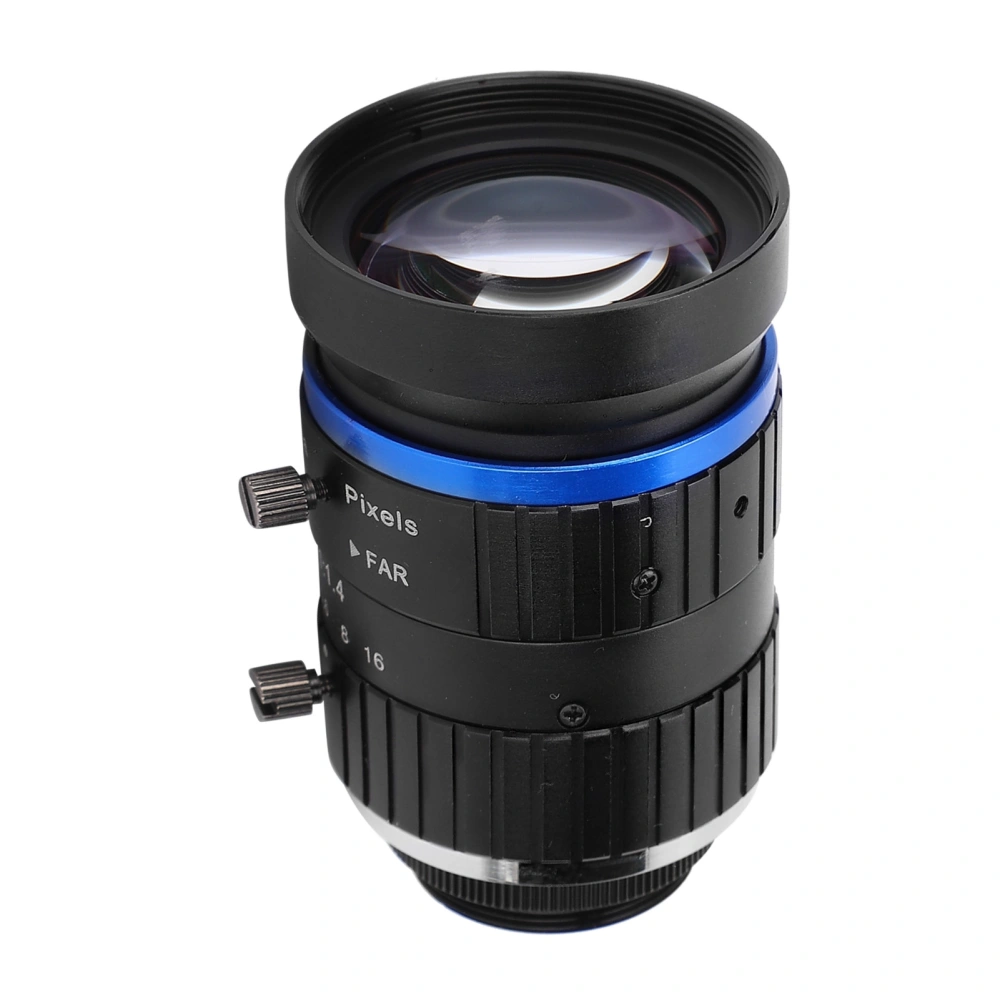 8MP High Definition Lens C Mount 50mm Focal Length 1in Image Format Manual Aperture for Industrial Camera