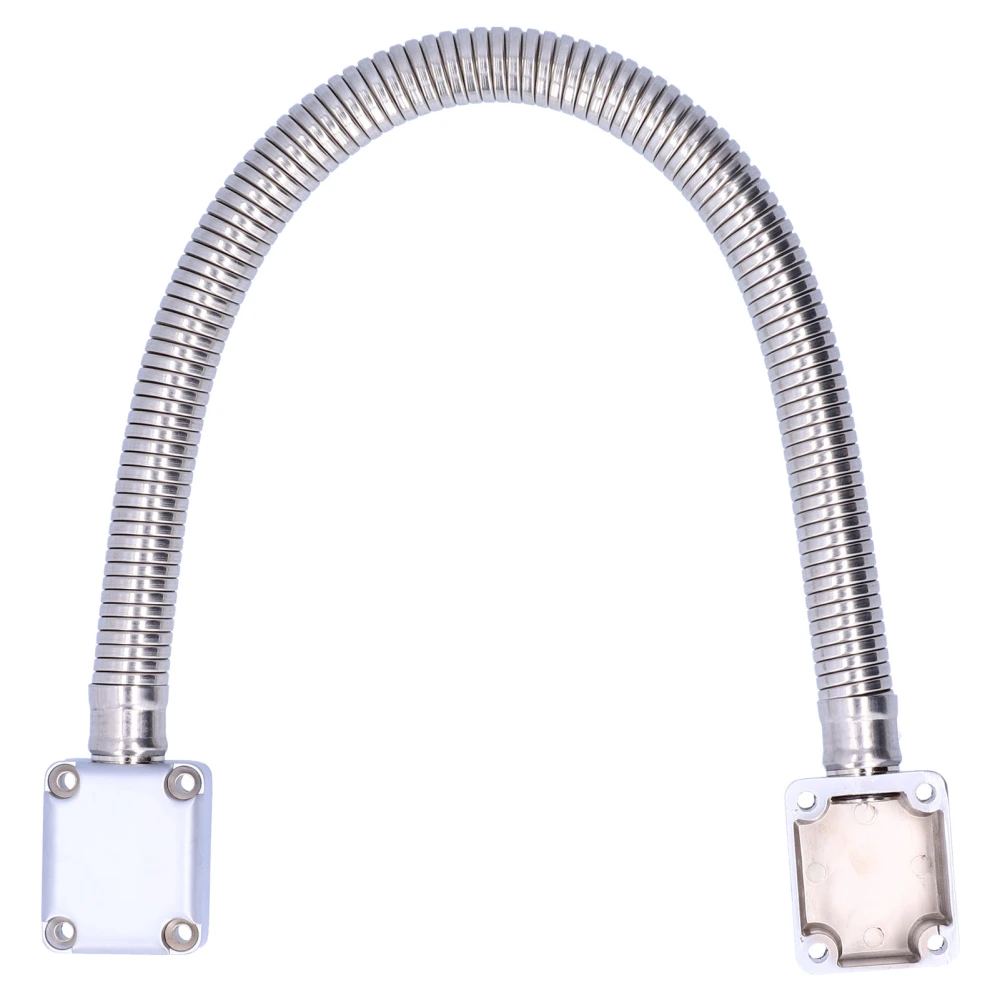 Stainless Steel Door Loop Cable Protector Exposed Mount Wire Protective Tube for Access Control System