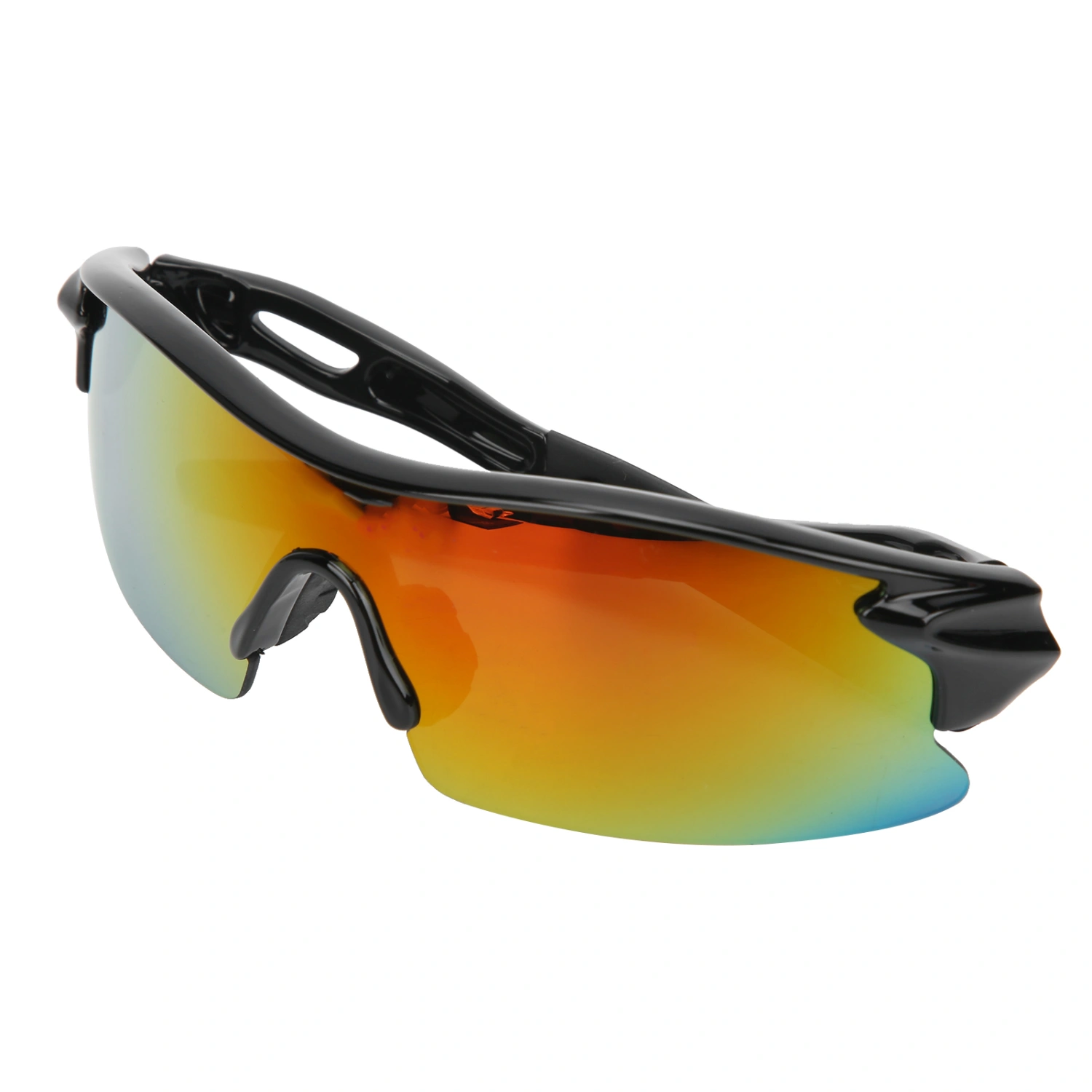 Children Goggles Anti Fog UV Protection Glasses for Roller Skating Outdoor Sports Black Frame