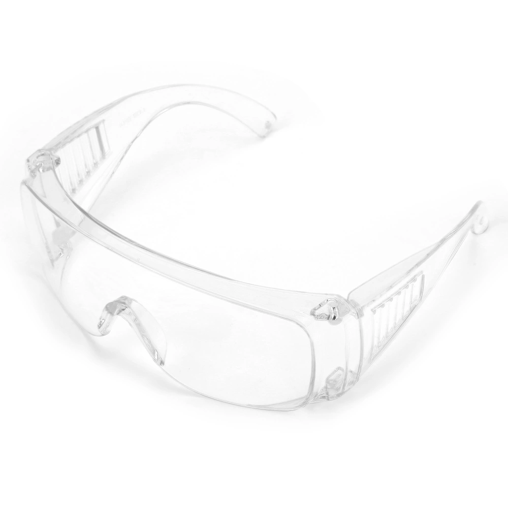 Safety Goggle Transparent Lens Dustproof Anti‑Fog Droplets Protection Glasses 99% Transmittance