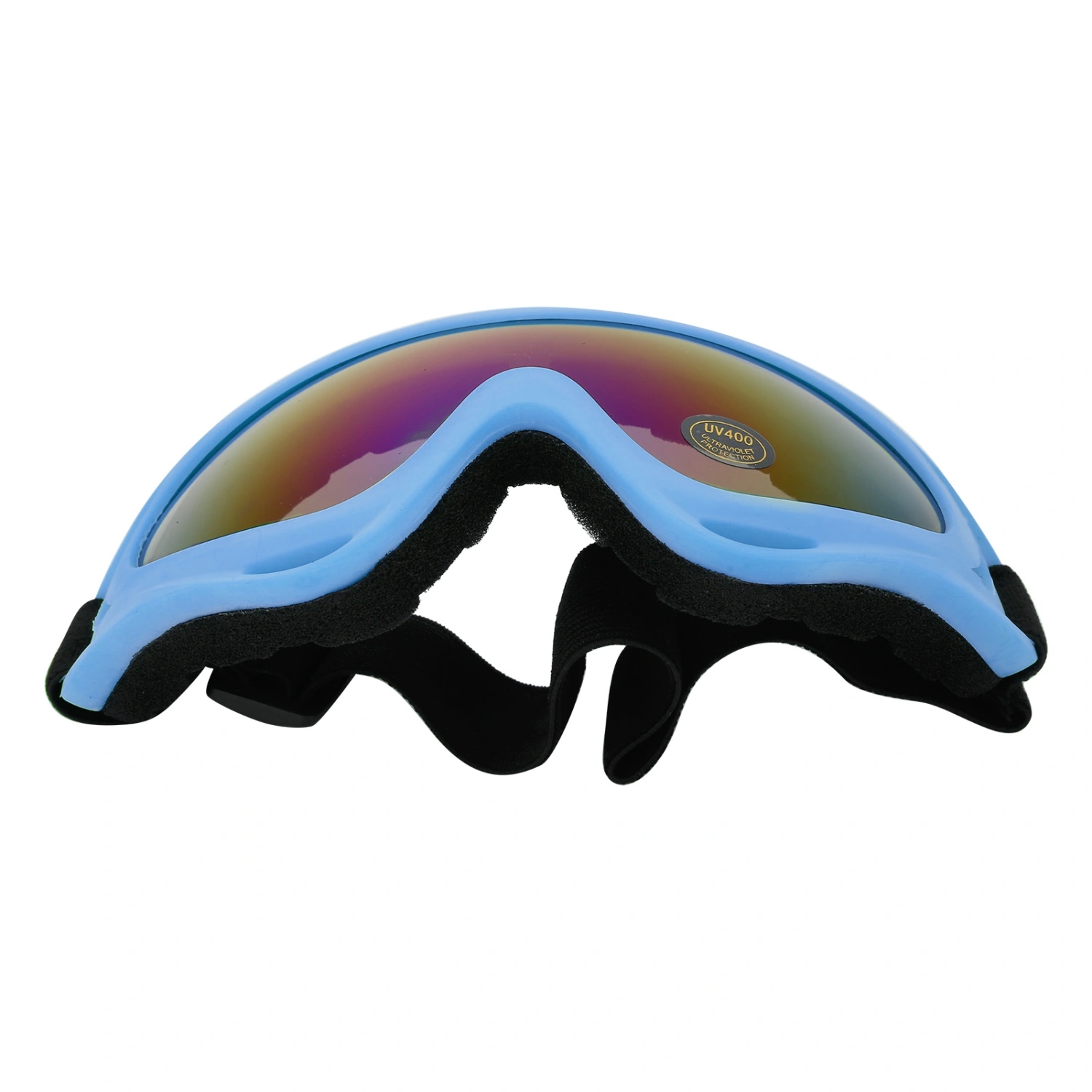 Children Ski Goggles Anti Fog Double Layer Lens Windproof UV Protection for Skiing Snow Sports Blue