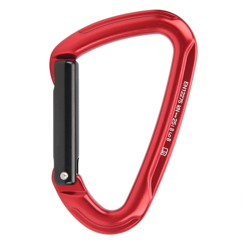 Locking Carabiner Clip DRing Hook Safety Bearing Buckle for Climbing Hiking Caving