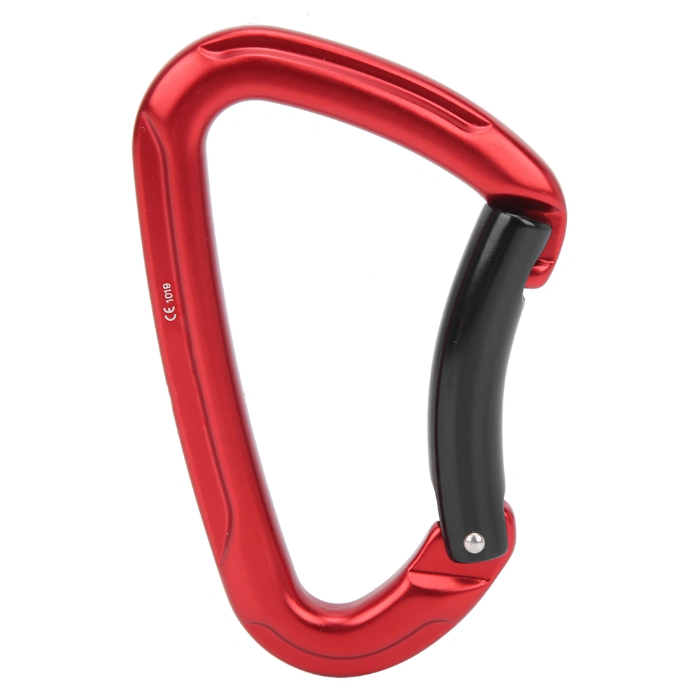 DShape Carabiner Buckle 2500kg LoadBearing Outdoor Safety Equipment for Mountaineering Rock Climbing