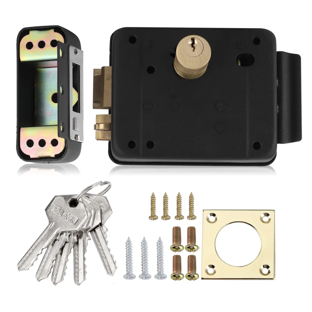 DC12V Integrated Electric Control Lock Gate Access System for Hotel School Warehouses Leftward Unlock