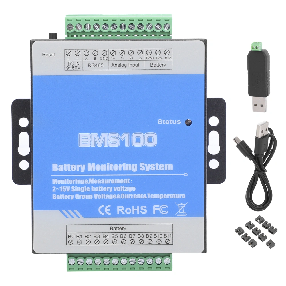 Battery Management Monitoring Module On‑Line Monitor for Industrial Automation Room