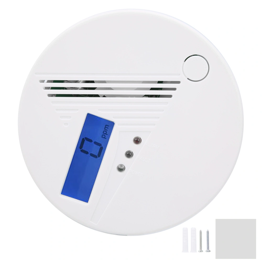 Carbon Monoxide Detector Smart Gas Detection Alarm Buzzer Home Security Supplies