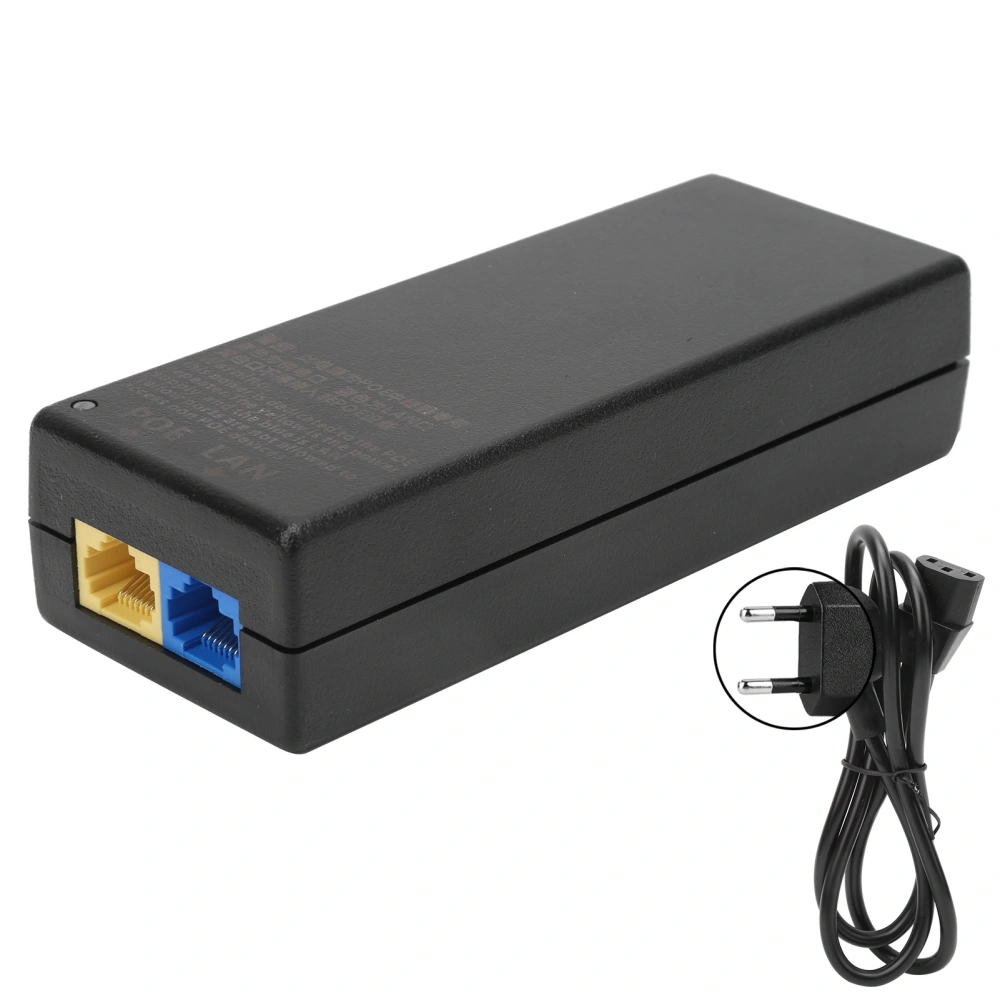 4-Way POE Repeater Power Supply Adapter Injector for CCTV Security Surveillance 110-264VEU Plug