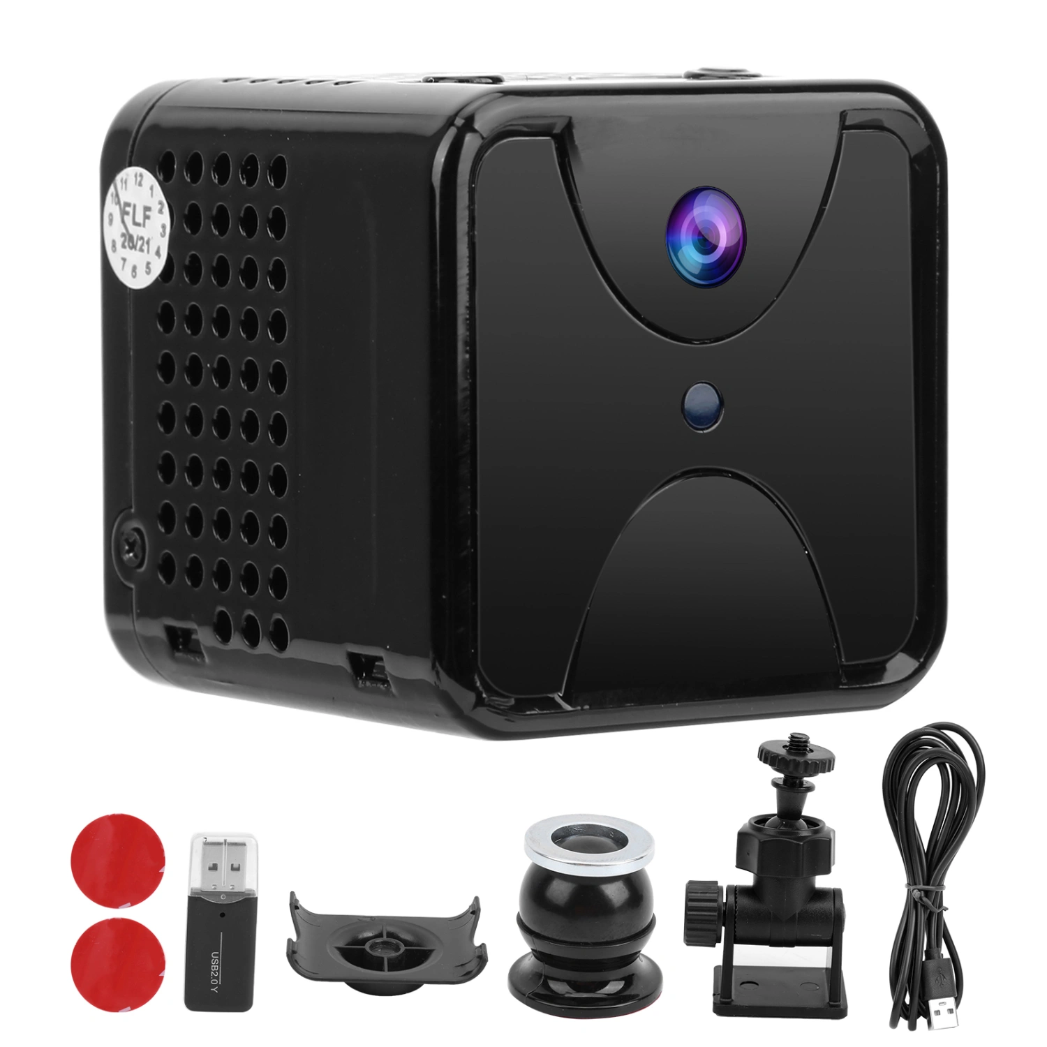 4K WiFi Camera 170° Night Vision Motion Detection Remote Monitor for Home Security Low Power Consumption