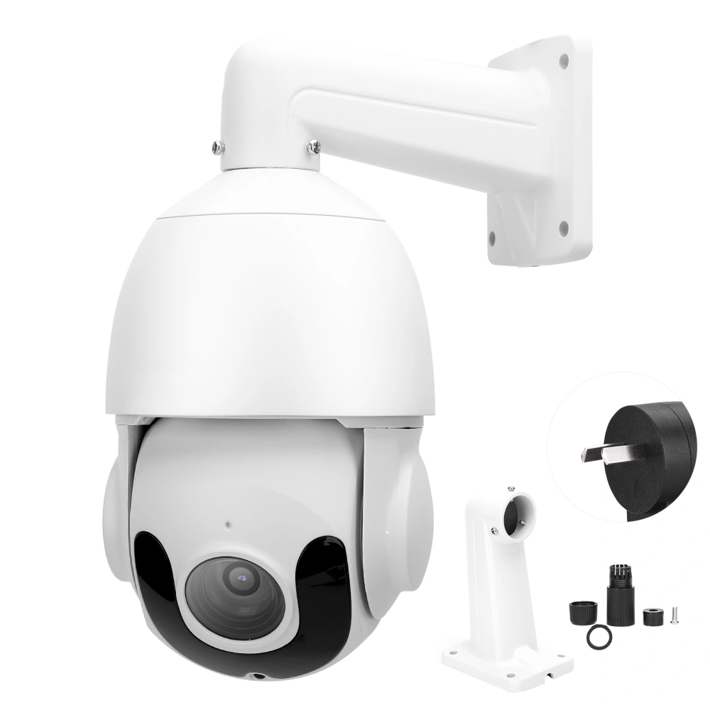 3MP 30x Zoom HD IP Camera IP66 Waterproof Infrared Night View 100‑240V Prise AU