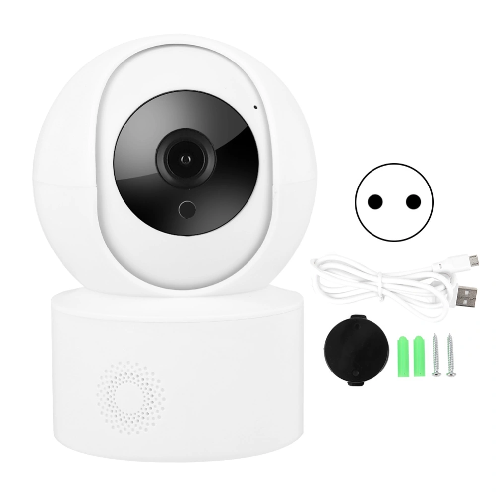 1080P Camera Wireless AI Motion Track Night Vision 2‑Way Intercom Home Security Surveillance Cam 100‑240VEU