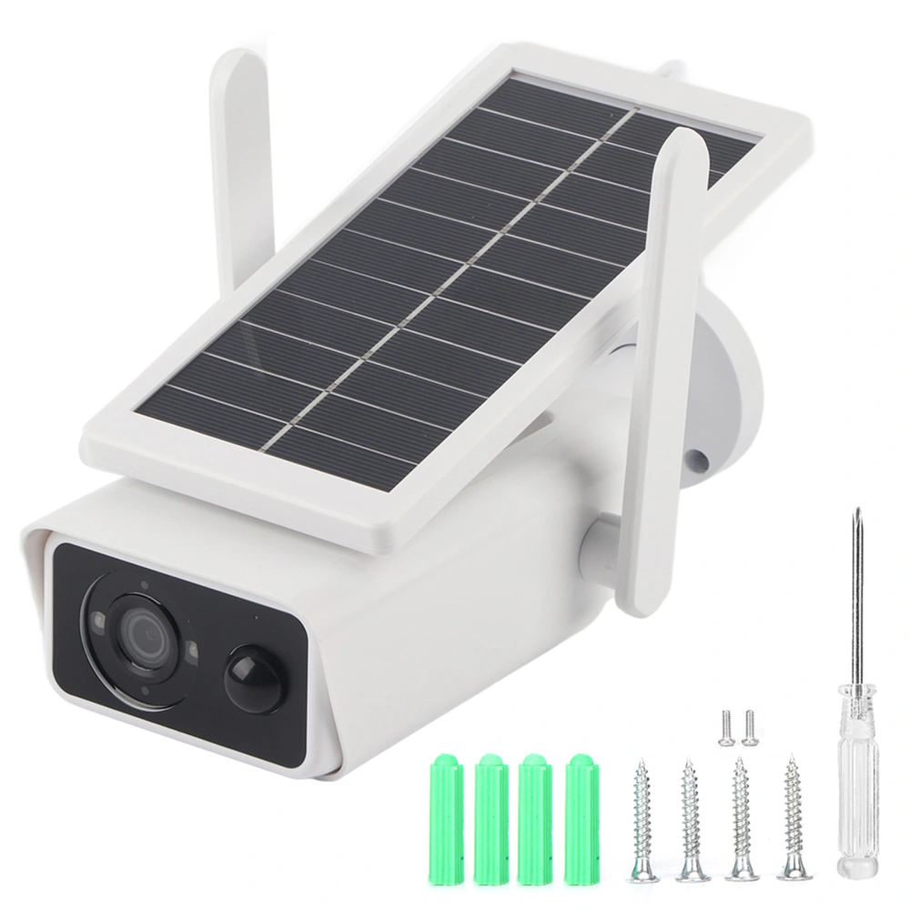 1080P Solar Camera Outdoor Wireless Surveillance Rainproof Remote Night Vision Monitor Battery Powered