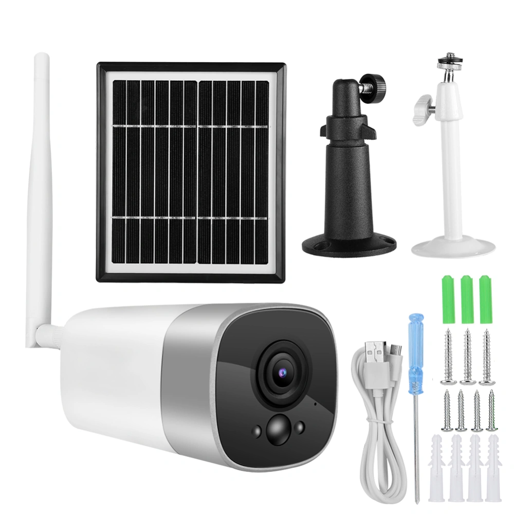 1080P WiFi Wireless Camera Solar Battery Low Power Consumption IP66 Waterproof CCTV for Home Security