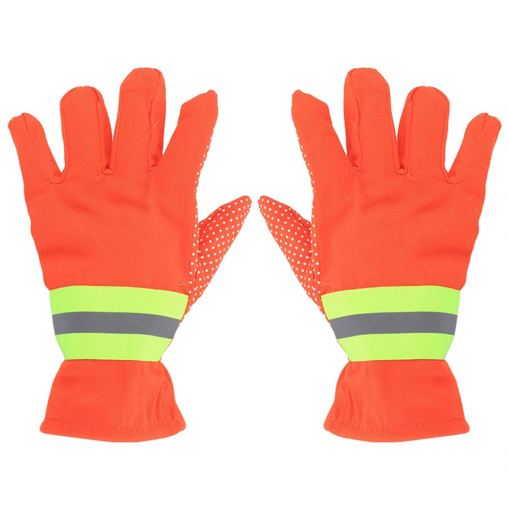 Fire Proof Non-Slip Firefighting Gloves Waterproof Breathable Anti-Static Heat Proof Firefighter Hand Protection