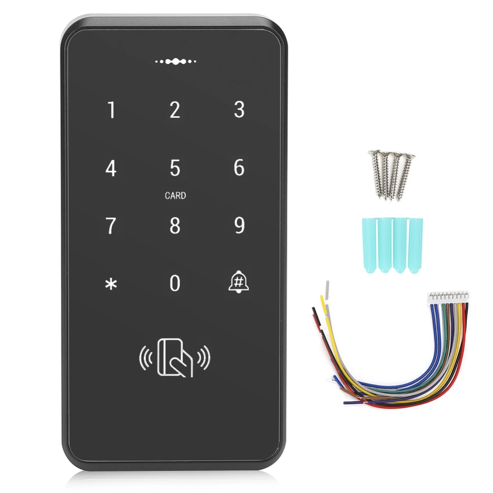 Password Access Control IP67 Waterproof Backlight Keypad Controller 125KHz WG26/34 3000 Users