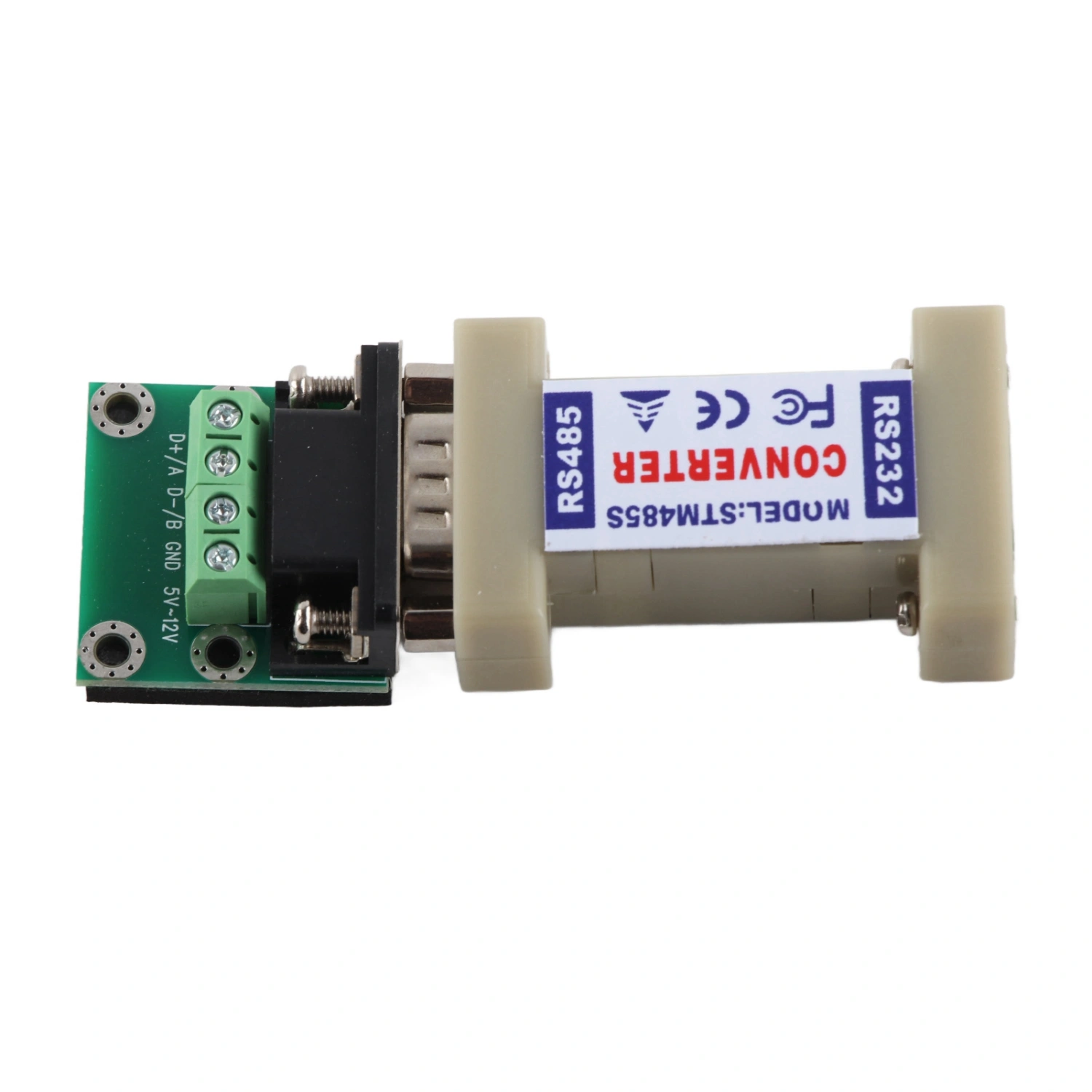 RS232 To RS485 Communication Data Converter Adapter Half Duplex