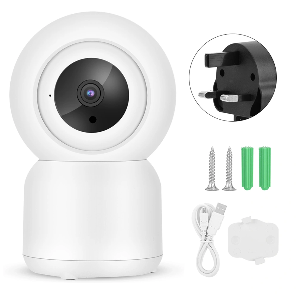 1080P Intelligent Wireless Camera WiFi CCTV Home Security Monitor Work With for Tuya 110240V(Royaume Uni )