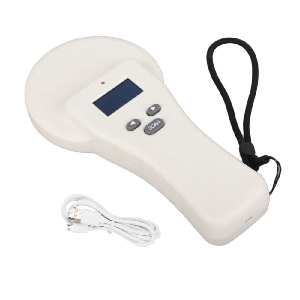 WS380 Handheld RFID Scanner Rechargeable Animal Pet Identification Microchip Reader