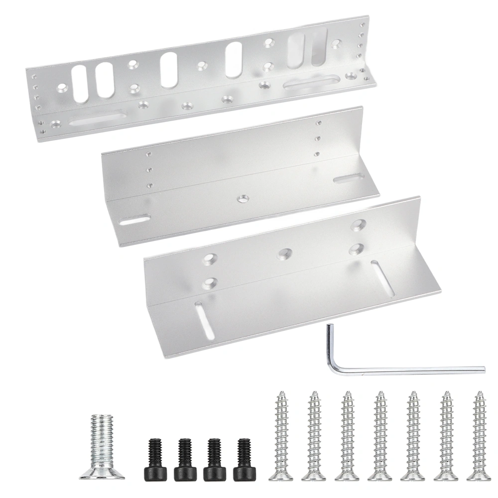 Door LZ Mounting Bracket Holder Stand for Electric Magnetic Lock 280kg/617.3lb