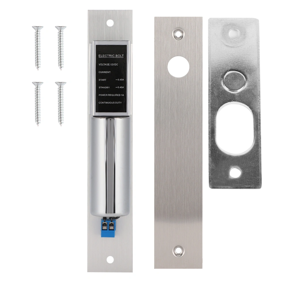 DC12V 2-Wire Normal Temperature Electric Bolt Lock Security Access Control System