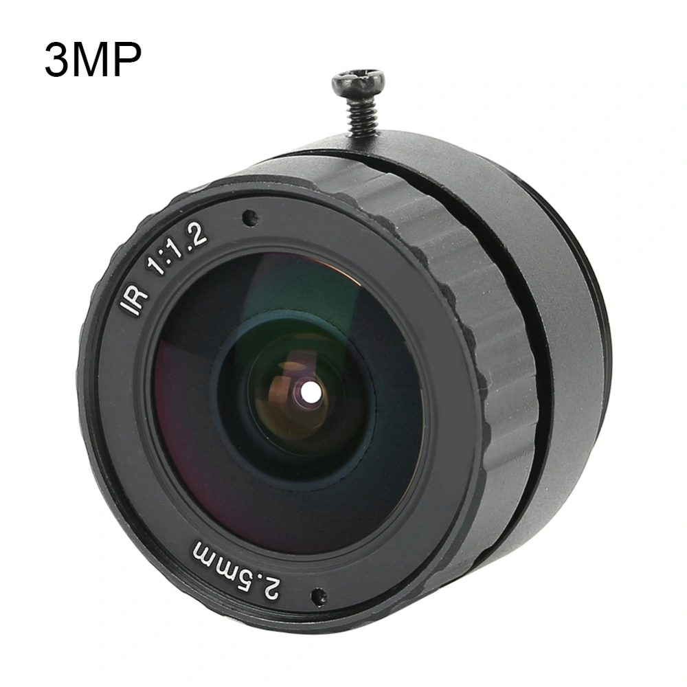 CCTV Fixed Lens 2.5mm 3MP Mount CS High Definition for Camera