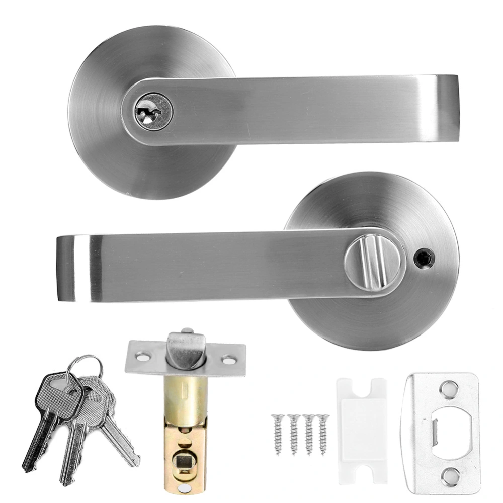 Indoor Modern Handle Door Lock Single Bolt Universal Door Entrance Lever