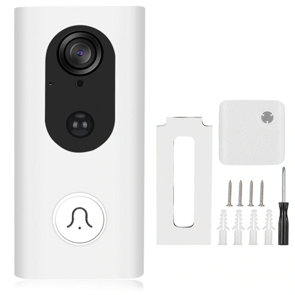 1080P HD Wireless Smart WiFi Ding Dong Video Doorbell IR Night Vision IP65 Waterproof 85-265VUK