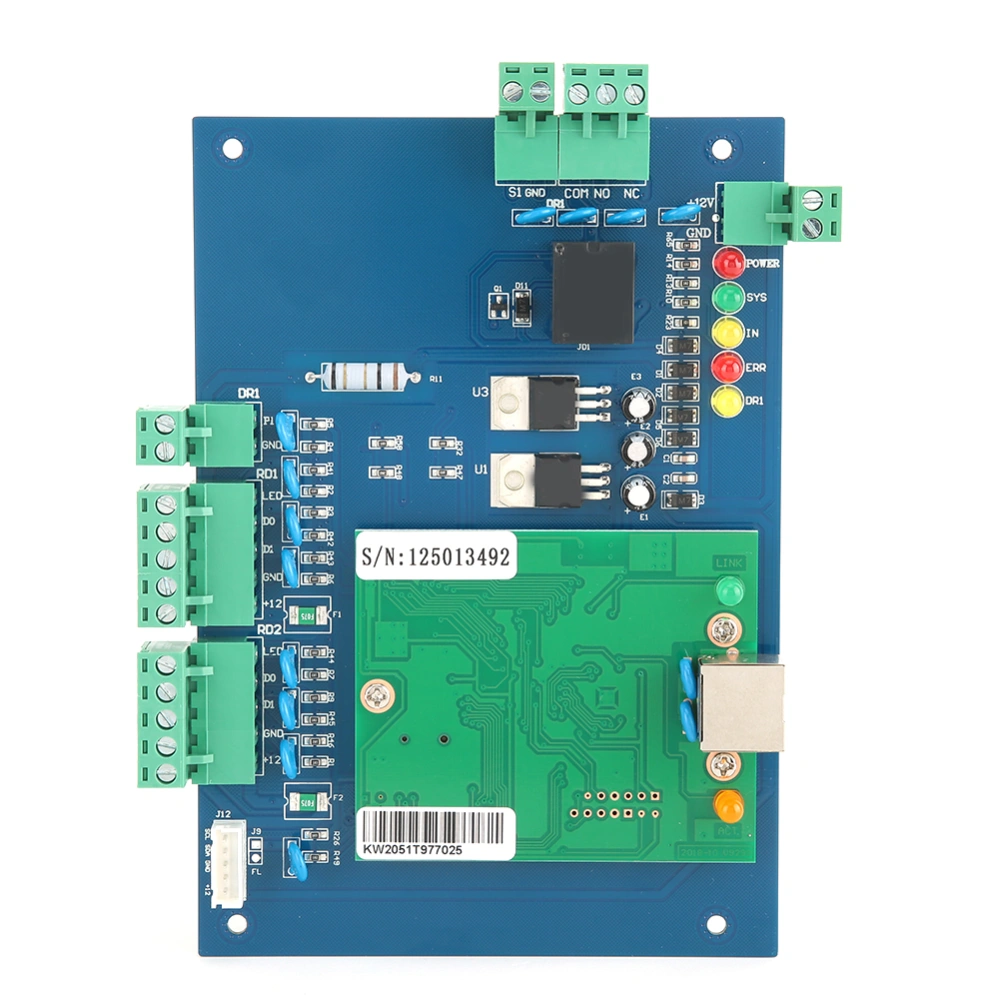 TCP / IP Independent Network Access Control Panel Wiegand26/34 Card Controller Reader