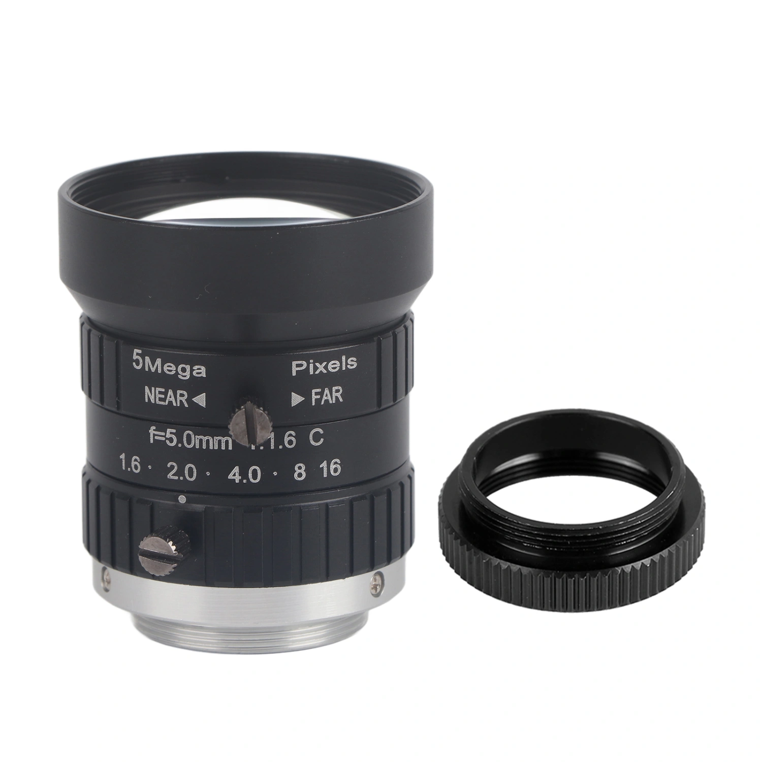 5MP 5mm Focal-Length CCTV HD Manual Lens 2/3 C Mount for Surveillance Security Camera
