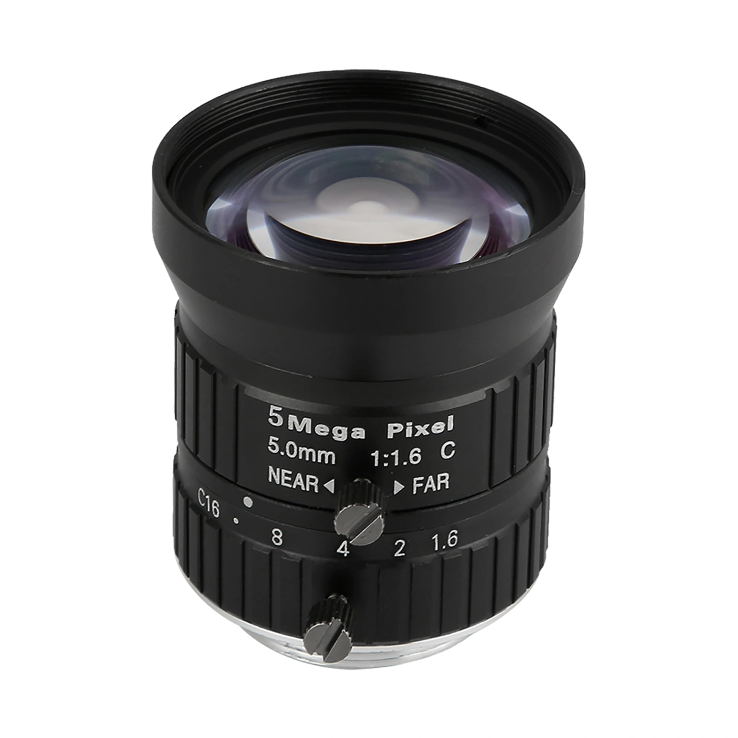 5MP 5mm Focal-Length CCTV HD Manual Lens 2/3 C Mount for Surveillance Security Camera
