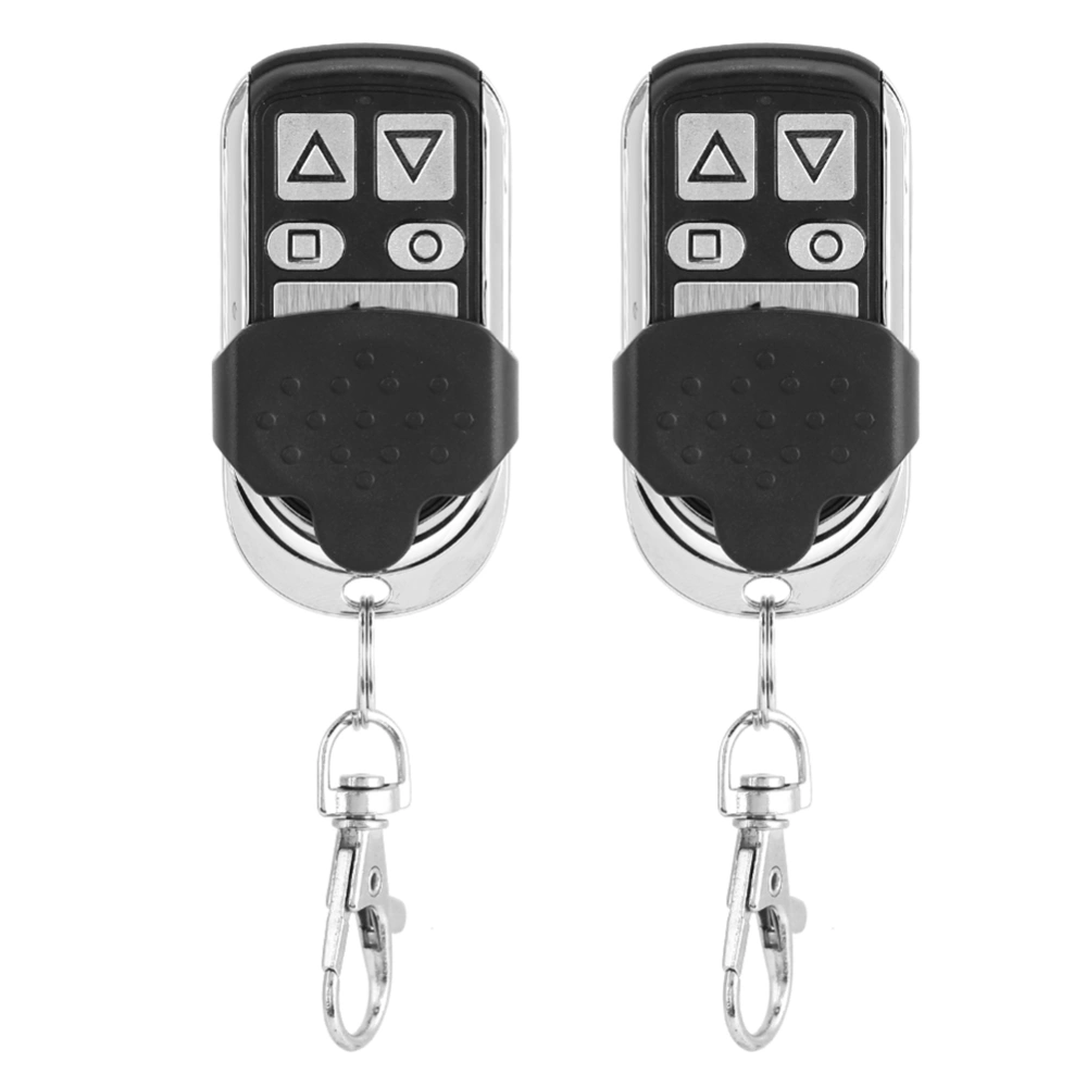 2Pcs KB109 Wireless Universal 4 Button Copy Code Security Remote Control for Gate Door Garage