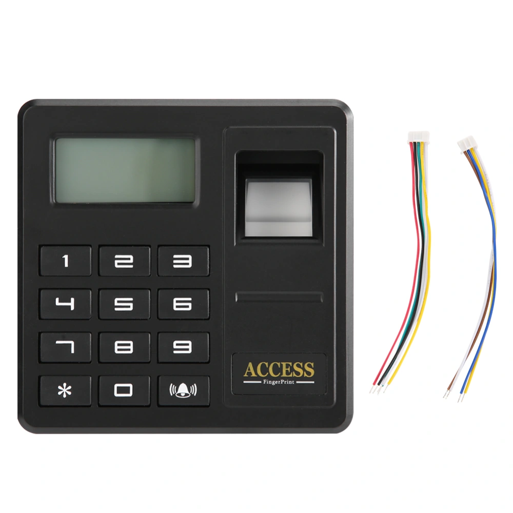 Intelligent Fingerprint Password Access Control RFID 125KHZ Wiegand26 Door Controller System