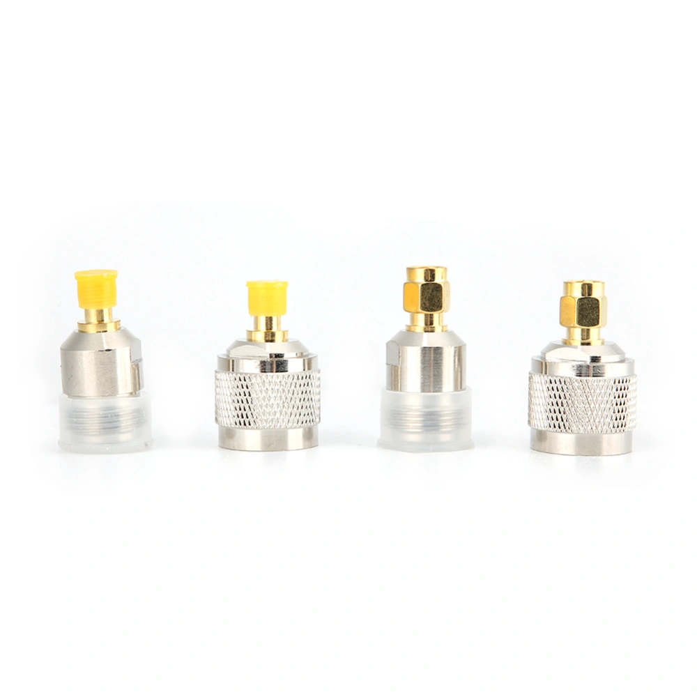 4pcs set 50 OhM N JK Male Female to SMA JK Female Male Connector Kit