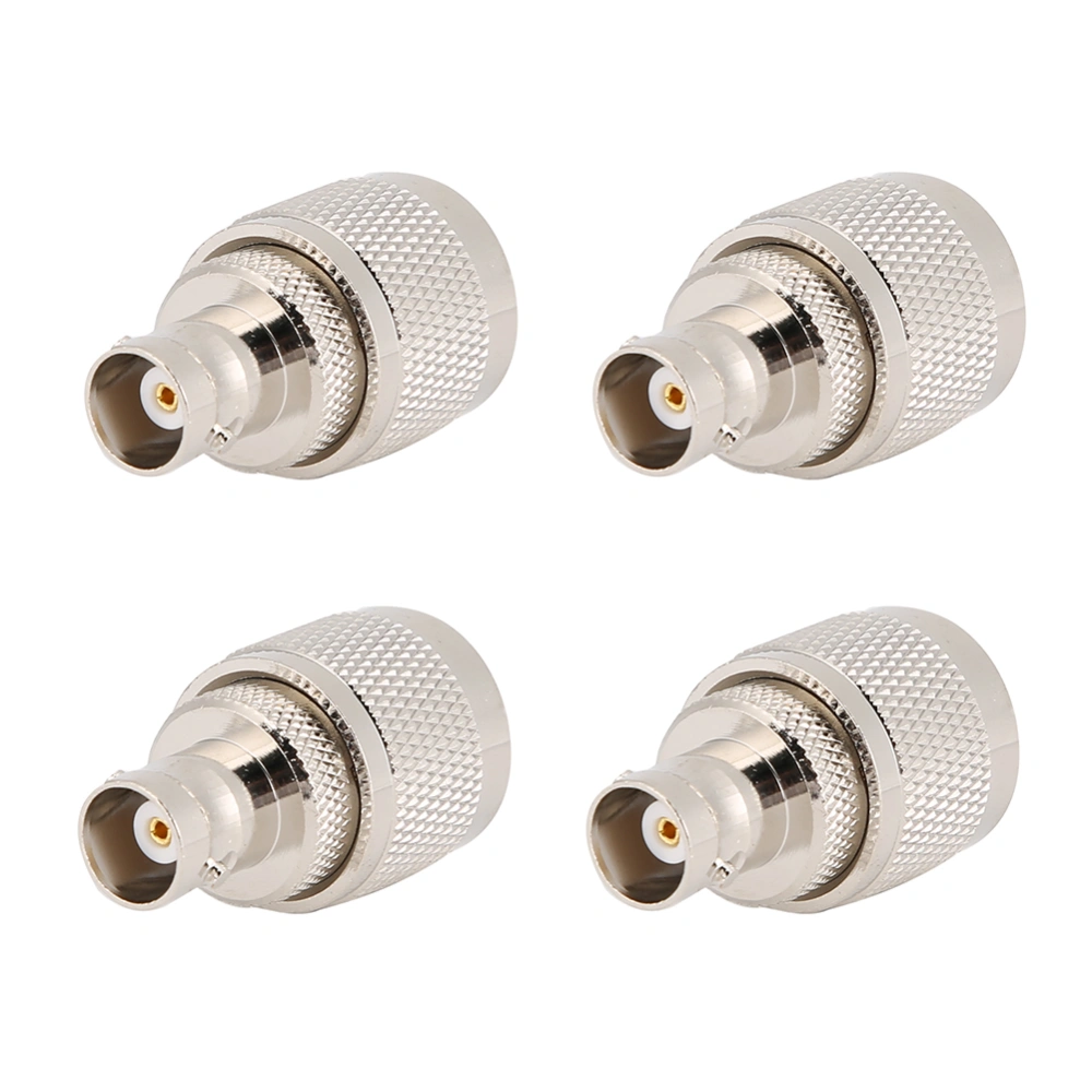 4Pcs BNC Female to SO239 Male Adapter RF Coaxial Coax Connector