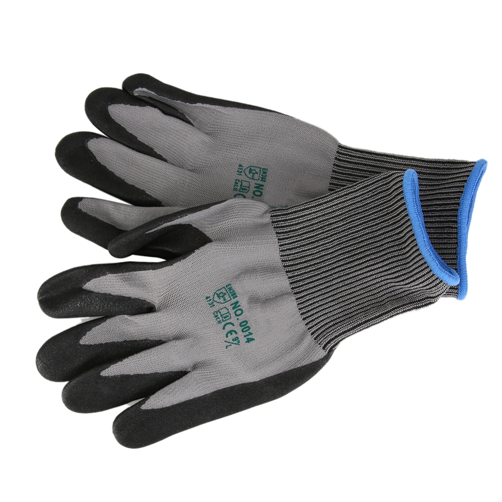 Labor Work Nylon Gloves Anti Wear Cut Resistant Protection Safety Gloves