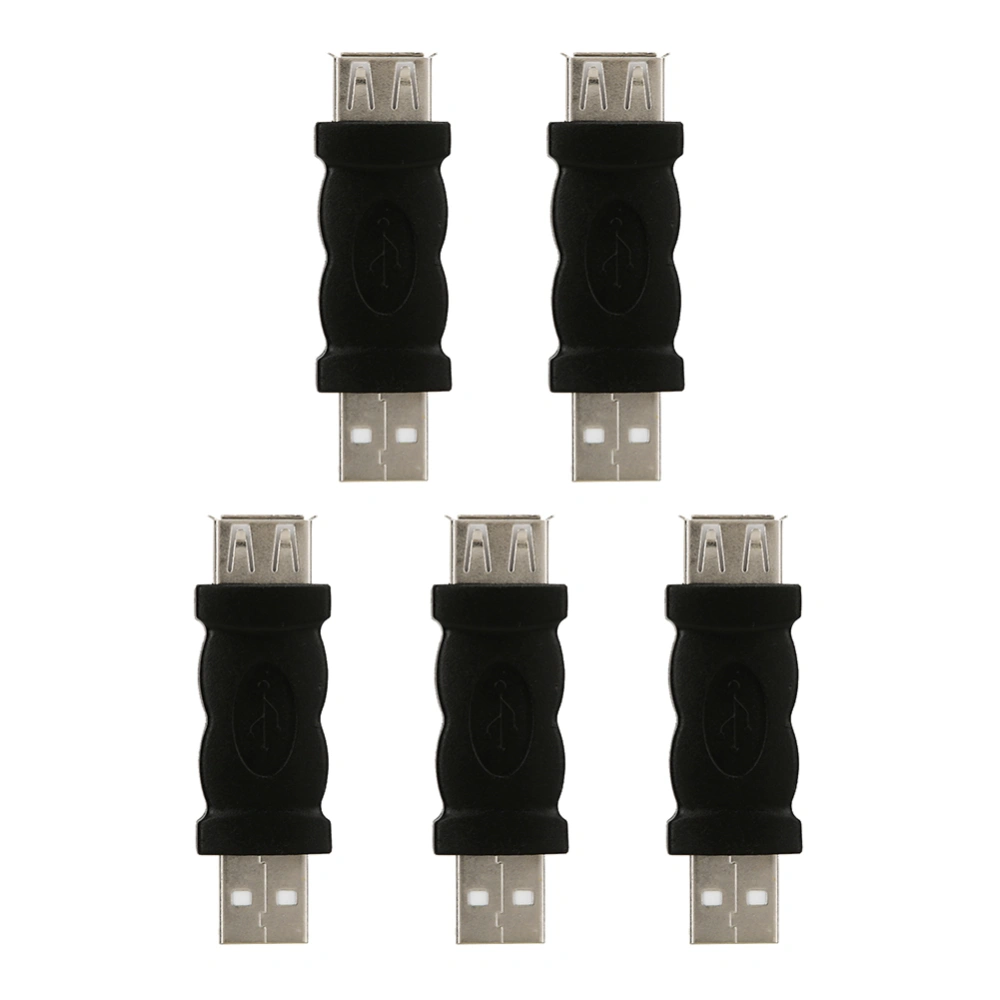 5Pcs 5Gbps High Transmission USB 3.0 A Male to USB 3.0 A Female Adapter Converter